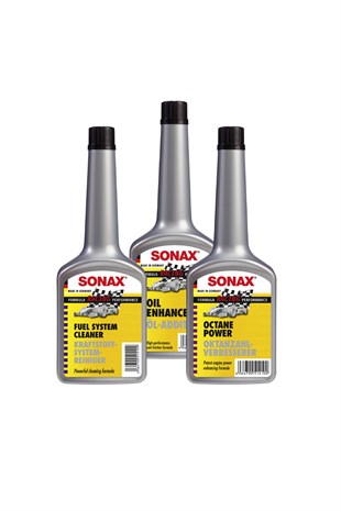 Sonax Benzinli Araç Sistem Temizleme Performans Seti (Premium) | Sonax 