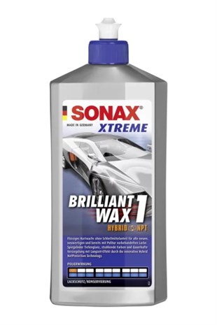 Sonax  Xtreme Çizik Giderici ve Parlatıcı Cila Hybrid NPT Yeni Araçlar için 250 ml. | Sonax 